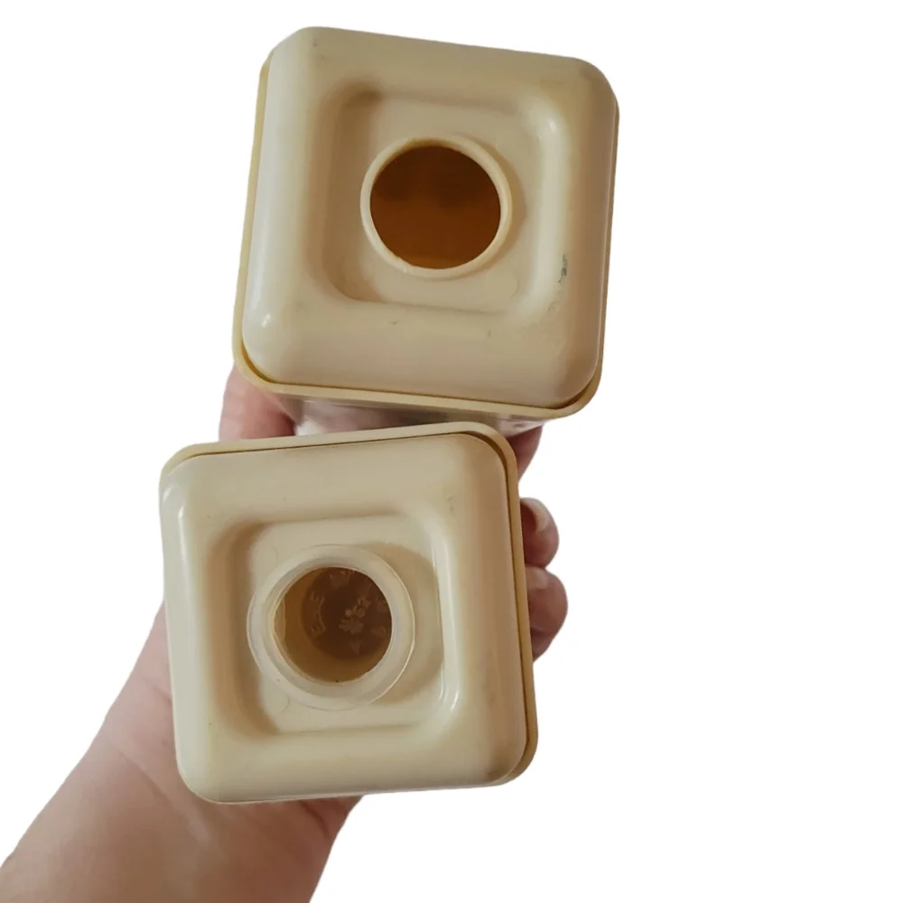 Vintage Rubbermaid Mushroom Salt And Pepper Shakers